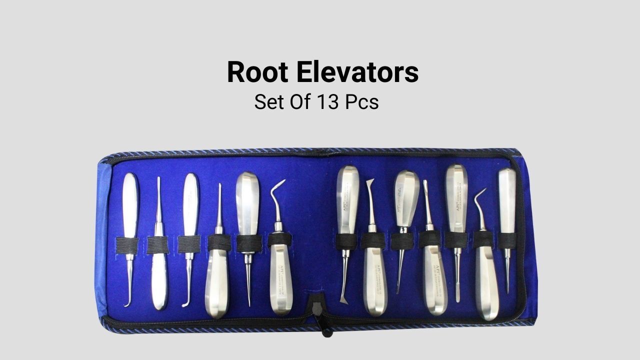 【5セット】13th Floor Elevators Root Elevator Kit Set Of 13 Pcs - Unicorn Denmart