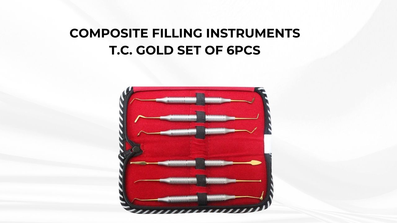 API Composite Instruments Gold TC Set Of 6 Pcs - unicorn denmart