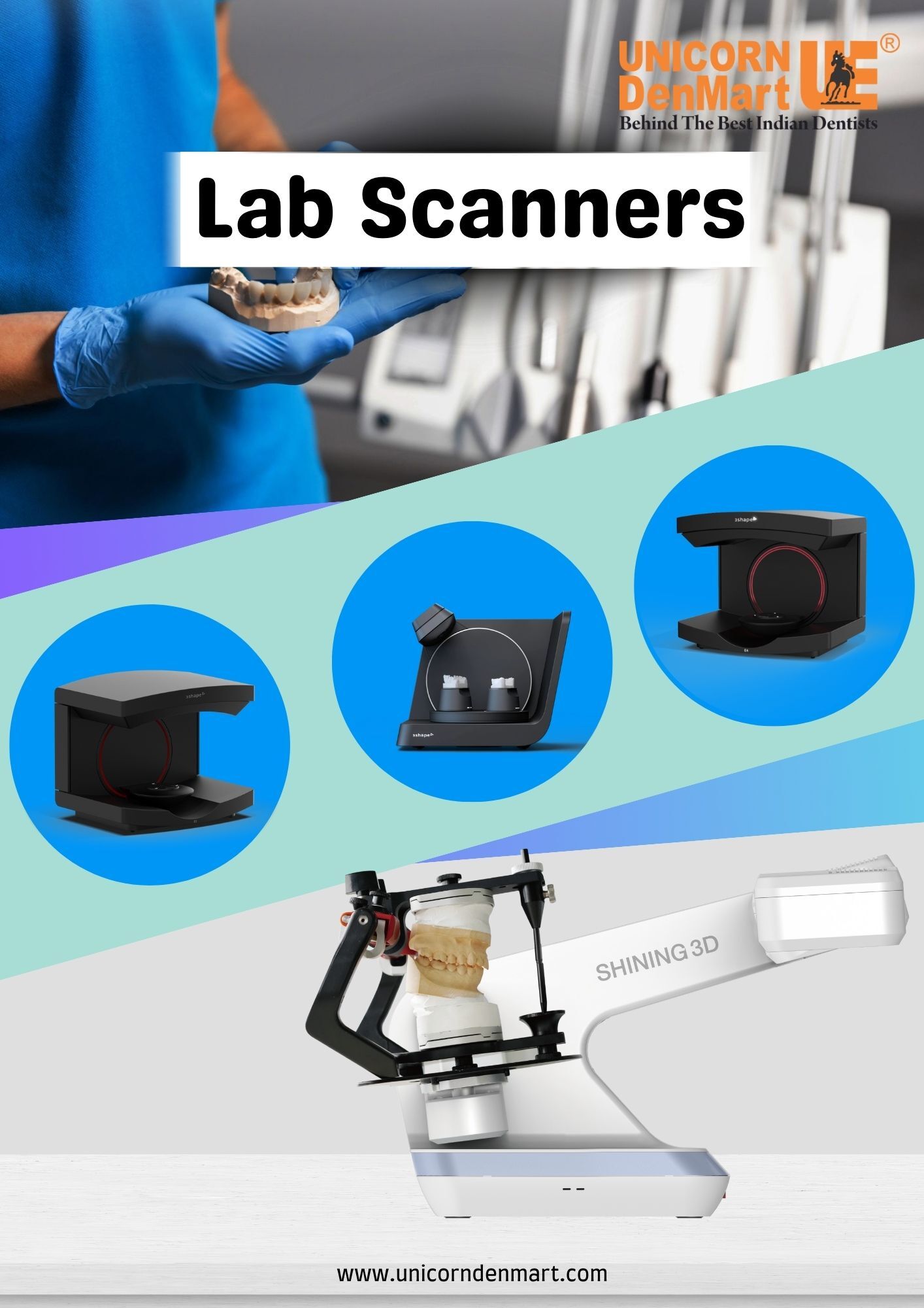 Dental Lab Scanners | CAD/CAM Solutions | Unicorn Denmart
